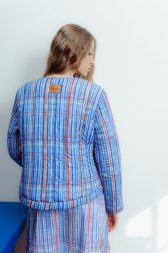 Phoebe Jacket Winds - Plaid