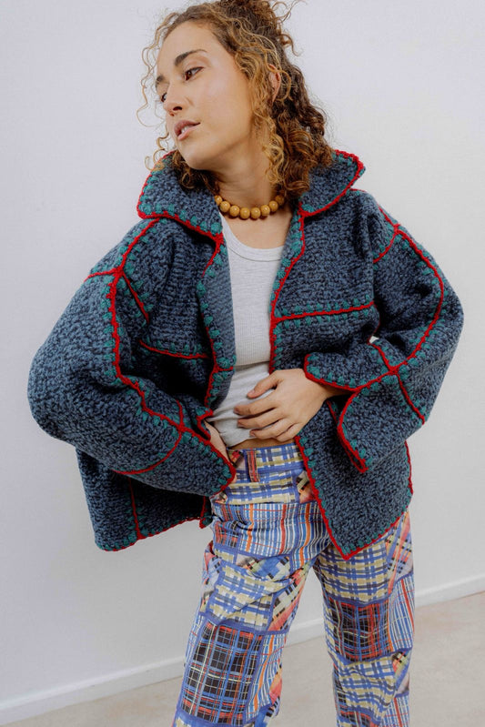 Chaqueta June Azul coppelia.tienda