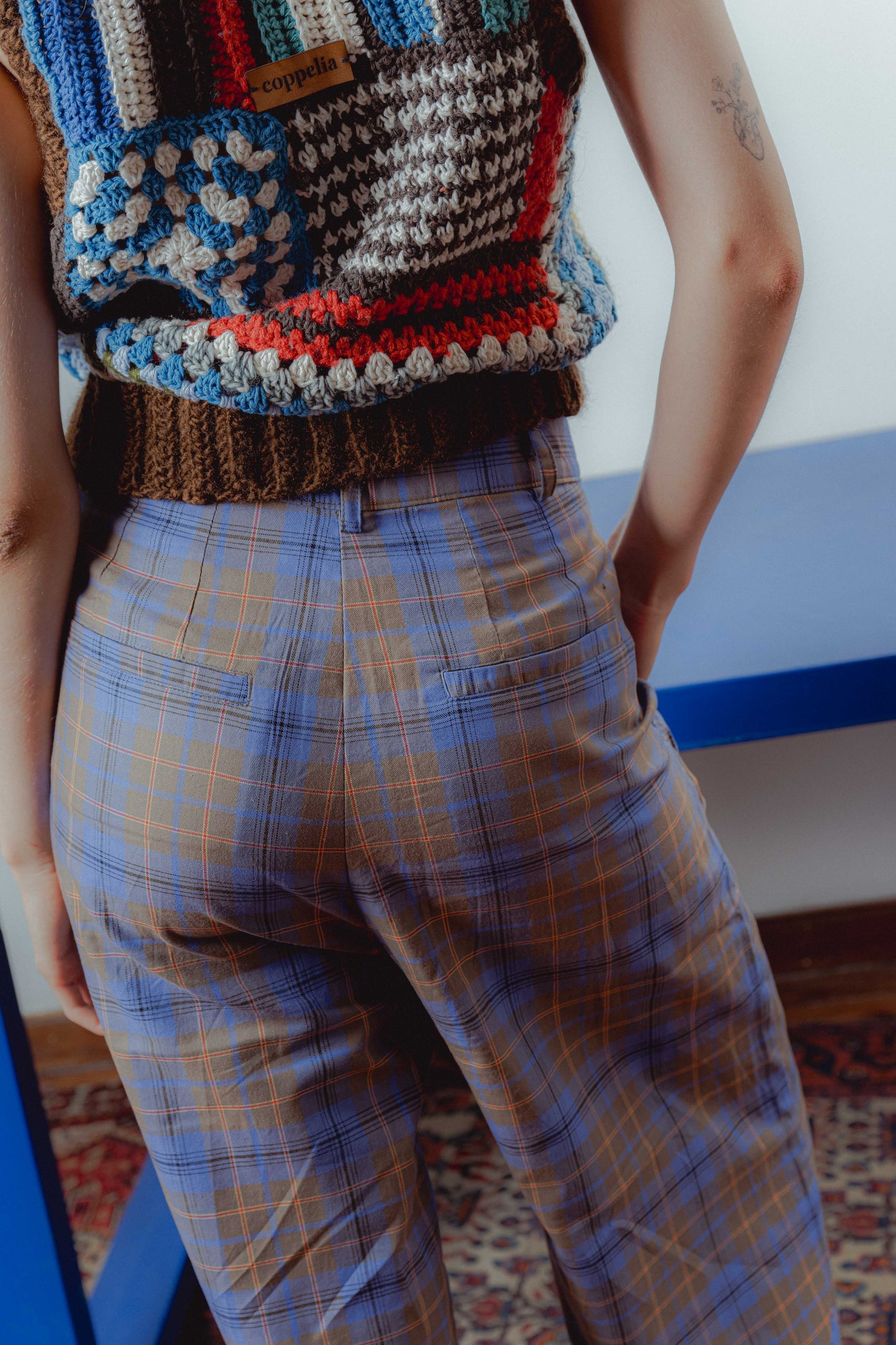 Amy Plaid Pants