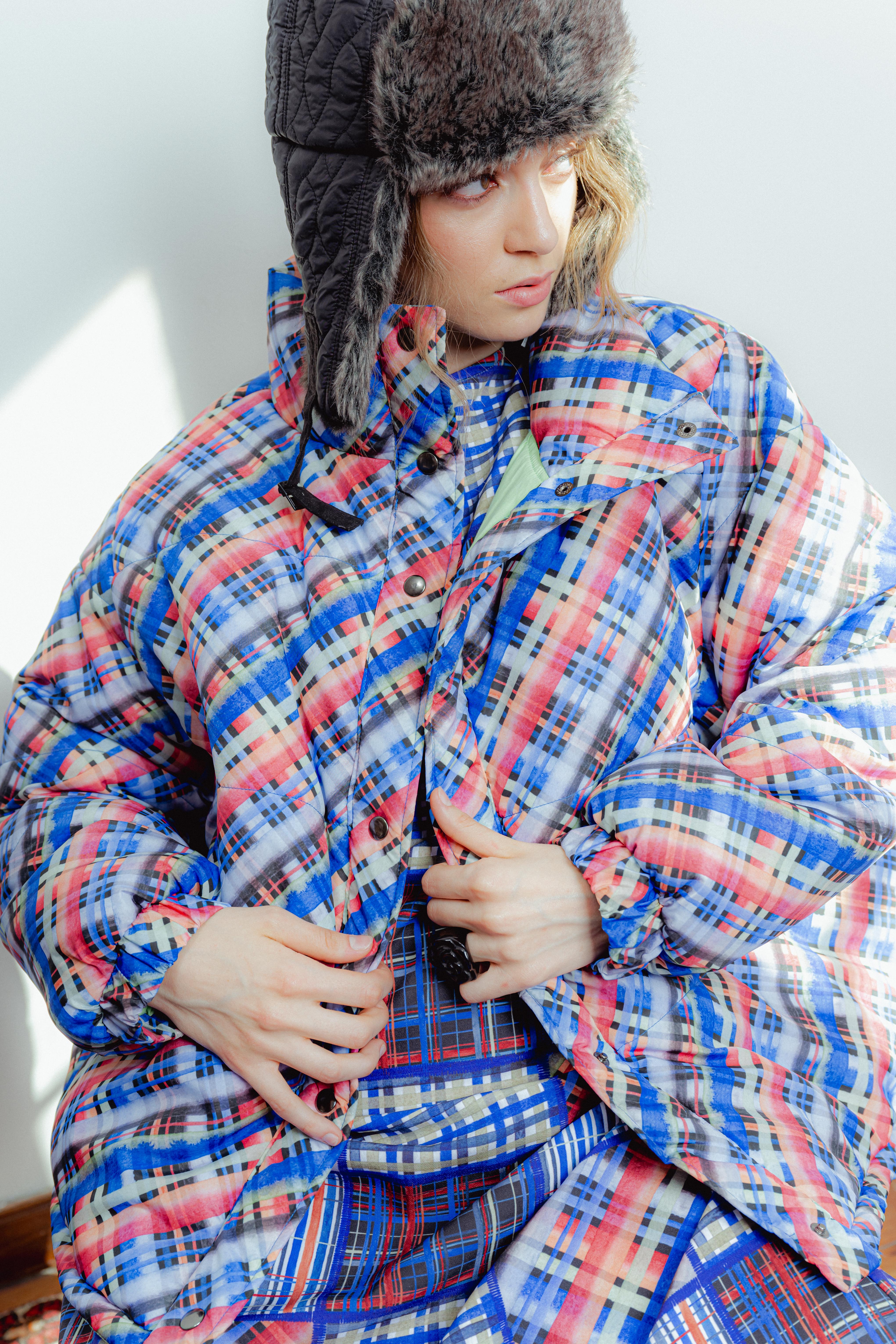 Campera Puff Winds naranja 1