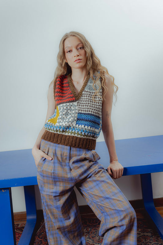Amy Plaid Pants