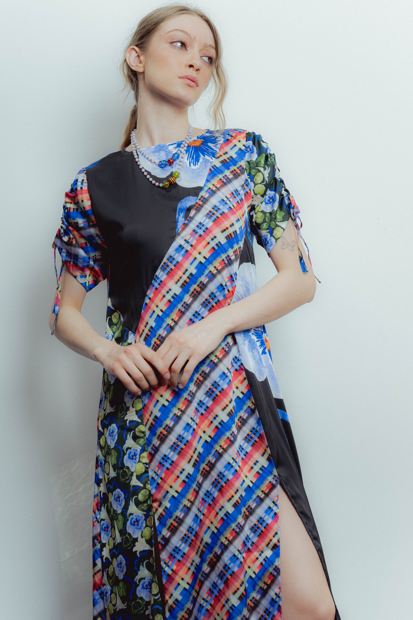 Petals Dress Winds - Black