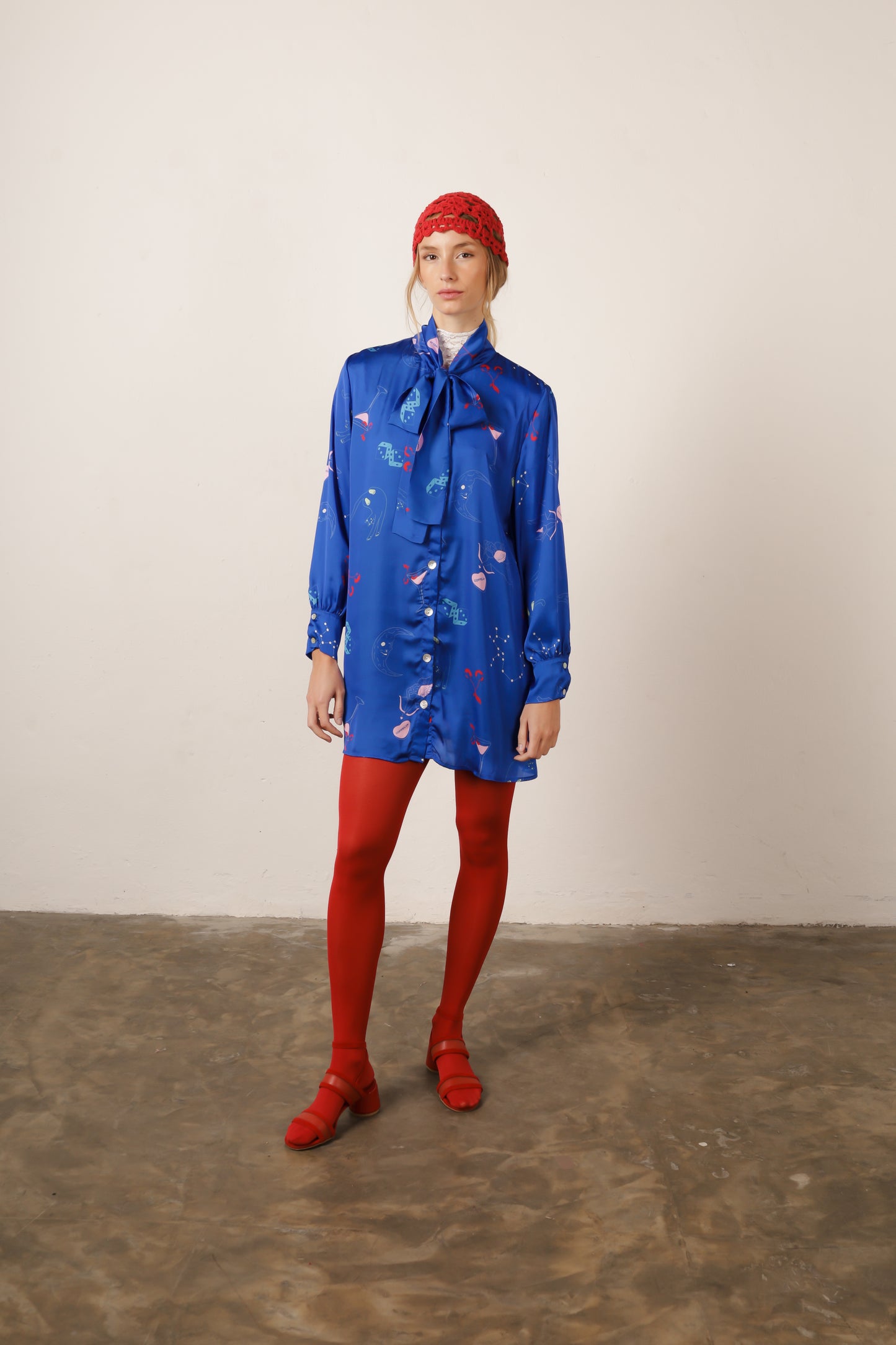 Babe Dress Cherry